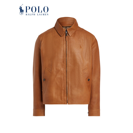 Ralph Lauren/拉夫劳伦男装 2020年冬季皮夹克13079 200-棕色 XL