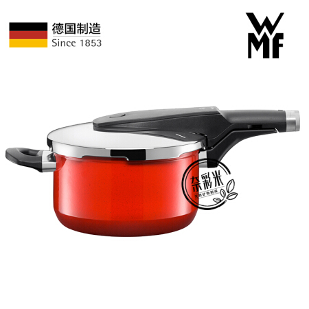 德国原装进口WMF 福腾宝NATURamic奈彩米压力锅快易锅高压锅3L 红