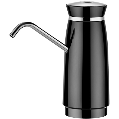 美厨（maxcook）桶装水抽水器 家用饮水器纯净水压水器 充电式无线电动上水器吸水器自动 黑色MCPJ016