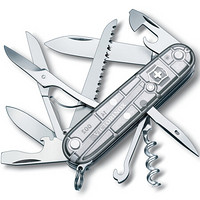 VICTORINOX 维氏 都市猎人91mm(15功能)多功能折叠户外刀露营军士刀1.3713.T7银色