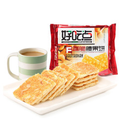 达利园 好吃点 饼干零食 香脆腰果饼108g袋装