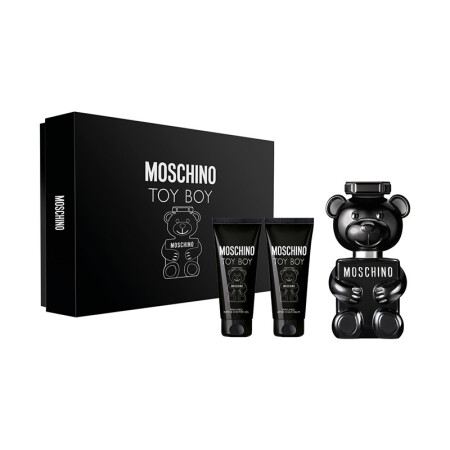 默斯奇诺（Moschino）熊男友香水套装 礼盒 熊男友50ml+沐浴露50ml+须后乳50ml