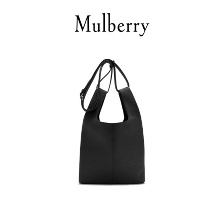 Mulberry/玛珀利2020秋冬新款Portobello 黑色托特包HH6429