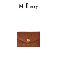 Mulberry/玛珀利2021春夏新款折叠式多卡槽钱包卡包卡夹RL6660 栗色