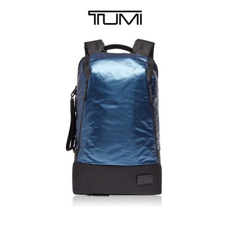 早春新款TUMI/途明Tahoe系列潮流轻质柔软男士双肩背包 海军蓝/0798678NVY