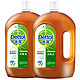 Dettol 滴露 消毒液杀菌除螨洗衣拖地家居环境1.8L*2瓶衣物儿童玩具皮肤小伤口可用