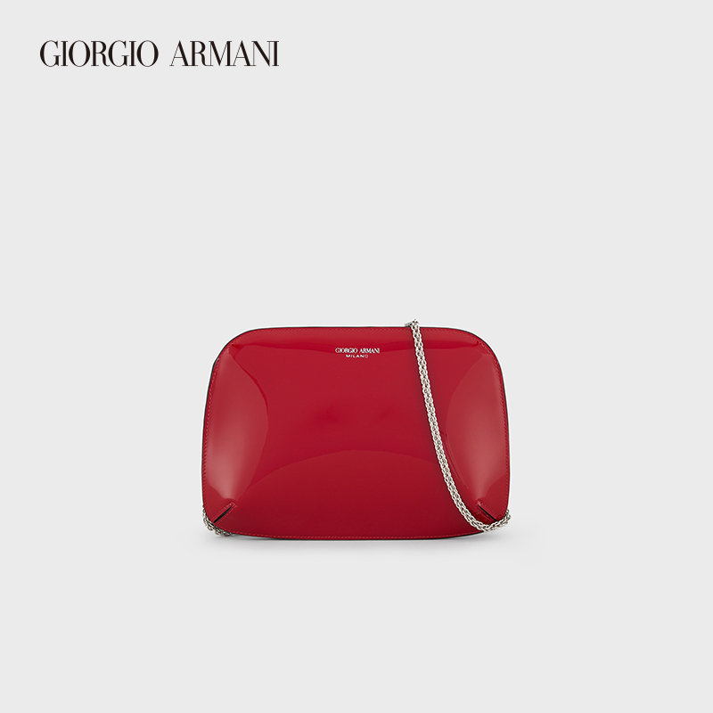 乔治·阿玛尼 GIORGIO ARMANI/阿玛尼女士la Prima经典包袋系列皮革晚宴手拿包