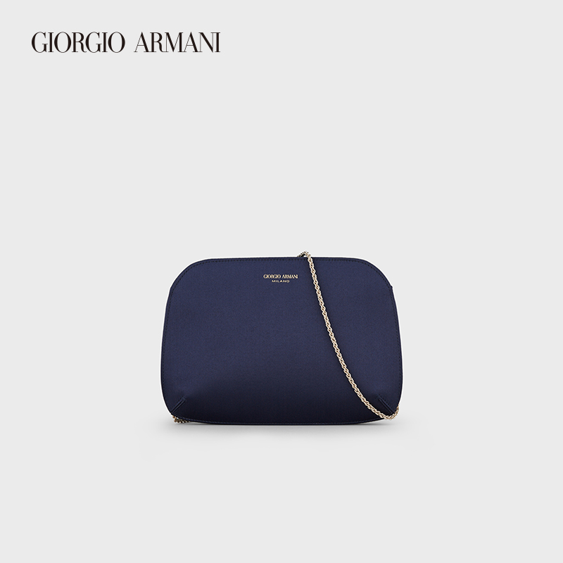 乔治·阿玛尼 GIORGIO ARMANI/阿玛尼女士la Prima经典包袋系列缎面晚宴手拿包