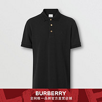 BURBERRY男装纽扣装饰网眼布棉质Polo衫80374351