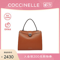 2020春夏新品COCCINELLE/可奇奈尔ALAIDE细粒面牛皮单肩斜挎包