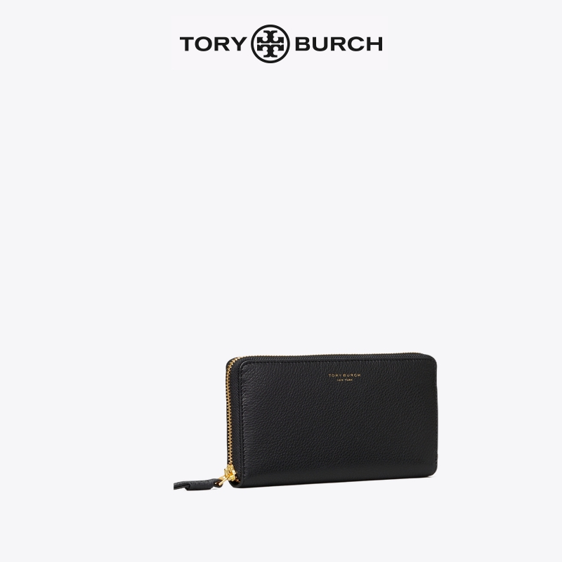 TORY BURCH 汤丽柏琦 PERRY 拉链长款牛皮钱包女包61073