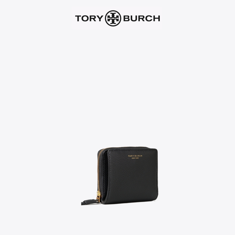 TORY BURCH 汤丽柏琦 PERRY 牛皮拉链短款钱包女包 61074