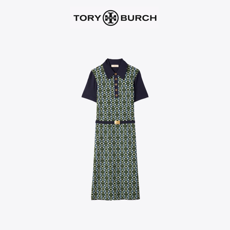 TORY BURCH 汤丽柏琦 20秋冬女装 印花连衣裙79177