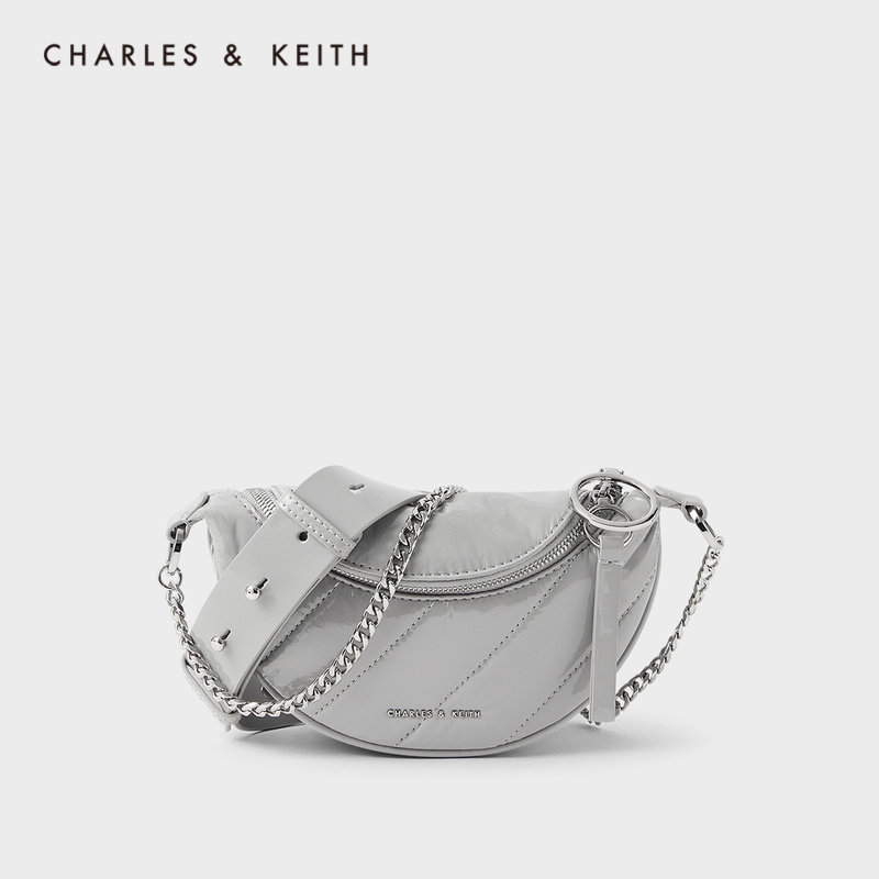 CHARLES & KEITH CHARLES&KEITH秋冬女包CK2-80151023女士斜挎包腰包