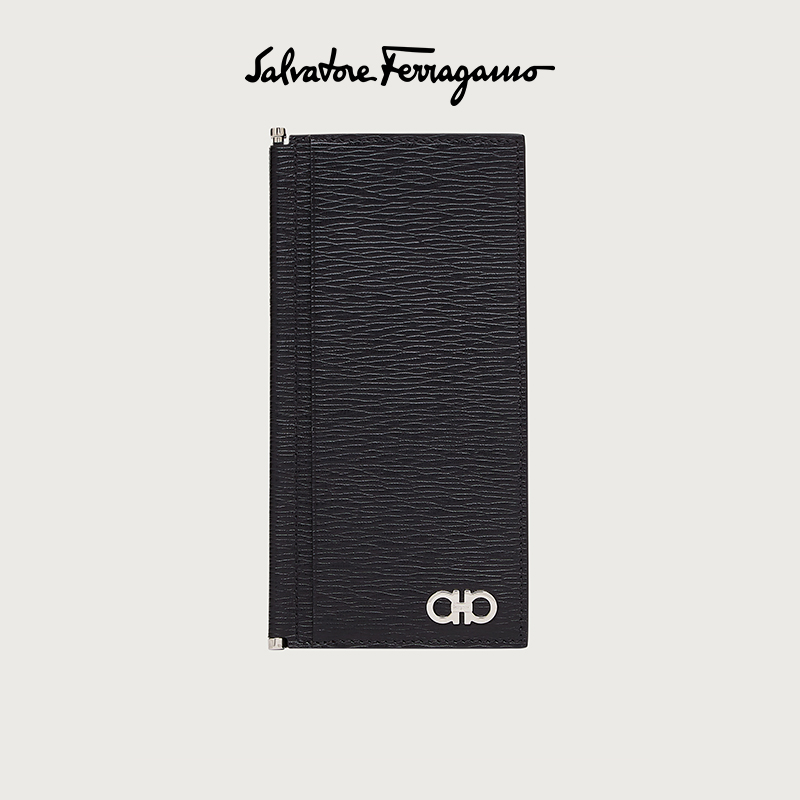 Salvatore Ferragamo/菲拉格慕 男士GANCINI长款钱包 728873
