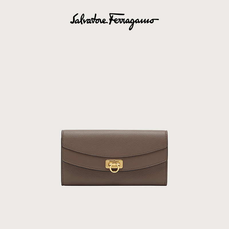 Salvatore Ferragamo/菲拉格慕 女士GANCINI欧陆式钱包 742091