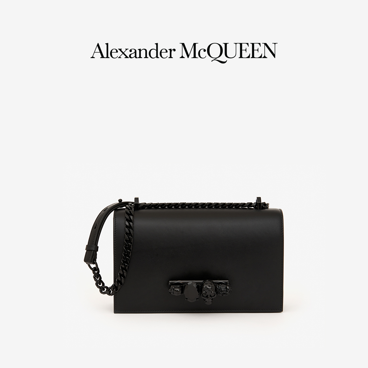 ALEXANDER MCQUEEN/亚历山大麦昆 2019秋冬中号 JEWELLED SATCHEL