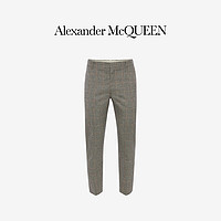 ALEXANDER MCQUEEN/亚历山大麦昆 2021早春男士 格纹烟管裤