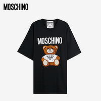 MOSCHINO/莫斯奇诺 20早秋新品 绒毛泰迪熊女士宽版T恤