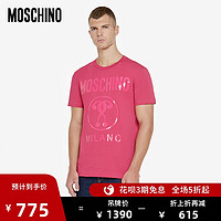 Moschino/莫斯奇诺 20秋冬 男士双重问号平纹针织T恤
