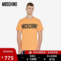 Moschino/莫斯奇诺 20秋冬 男士徽标平针织T恤
