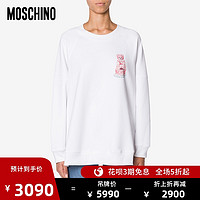 MOSCHINO/莫斯奇诺 20秋冬 女士饰有薄纱的蛋糕泰迪熊棉绒运动衫