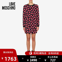 Love Moschino/莫斯奇诺 20秋冬 女士Thunder Hearts 连衣裙