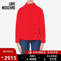 Love Moschino/莫斯奇诺 20秋冬 女士弹力帆布外套