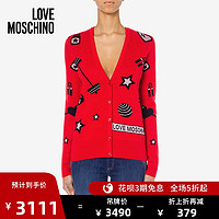 Love Moschino/莫斯奇诺 20秋冬 女士Gym开衫