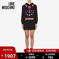 Love Moschino/莫斯奇诺 20秋冬 女士刺绣连衣裙