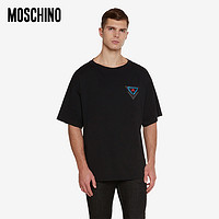 MOSCHINO/莫斯奇诺 21春夏 男士 超空间系列 平纹针织棉T恤