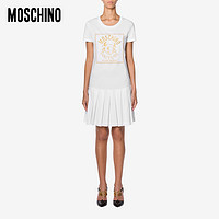 MOSCHINO/莫斯奇诺 21春夏 女士 中国牛年胶囊系列平纹针织连衣裙