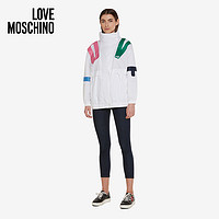 Love Moschino/莫斯奇诺 21春夏 女士 徽标贴片尼龙面料风衣