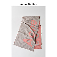 Acne Studios 2020新款 字母logo羊毛混纺围巾披肩274176-ANS