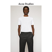 Acne Studios2020新款圆领光白色纯棉修身潮流短袖T恤 BL0177-183