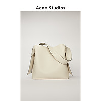 Acne Studios Musubi新款白色大容量牛皮革单肩托特包 A10023-AL4