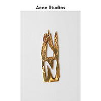 Acne Studios黄铜金色复古不规则字母项链挂饰女吊坠 C50050-290