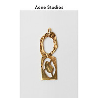 Acne Studios黄铜金色复古不规则字母项链挂饰女吊坠C50039-290