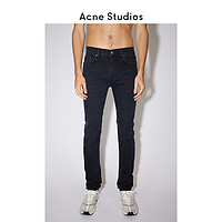 Acne StudiosNorth Blue Black 中腰紧身弹力牛仔裤 B00183-AIL