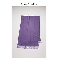 Acne Studios Canada New 丁香紫色流苏休闲羊毛围巾 CA0102-ADI