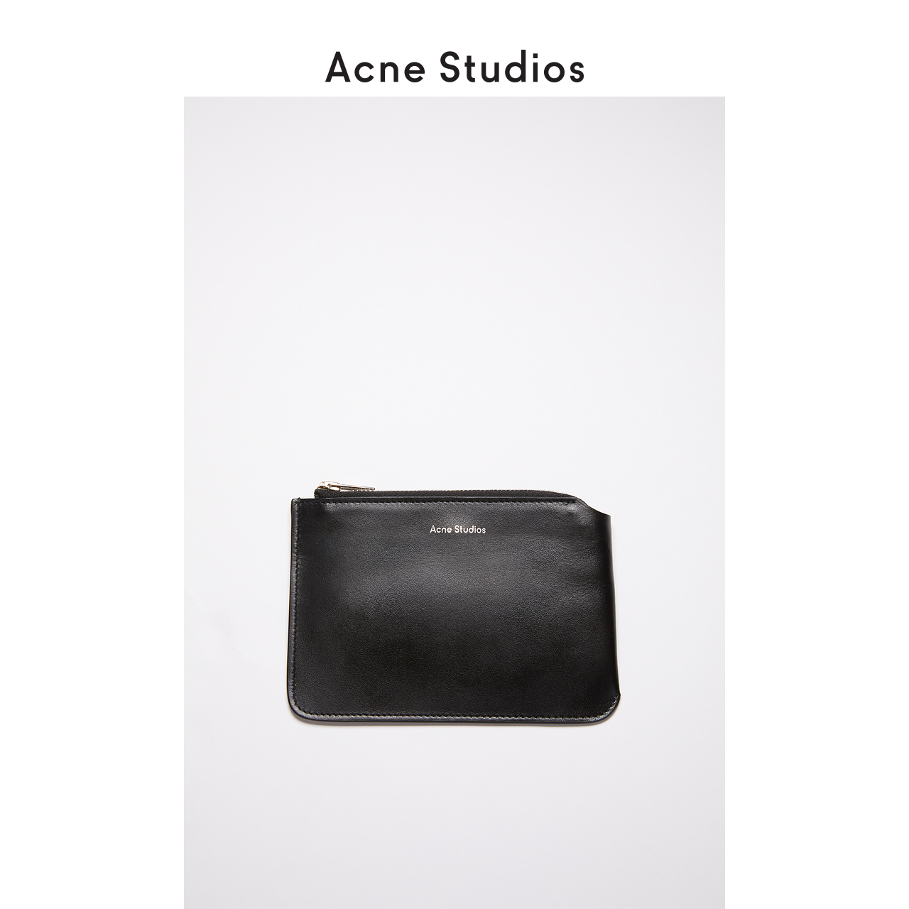 Acne Studios 2020秋冬新款黑色小巧拉链钱包零钱包 CG0104-900