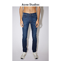 Acne StudiosNorth 2020新款深蓝色中腰紧身牛仔裤 B00160-838