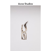 Acne Studios2020新款几何设计感银色 U字母耳环耳坠 C50143-AAE