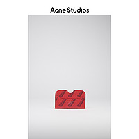 Acne Studios 新年红色印花卡包 CG0159-ACK