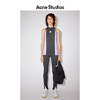 Acne Studios 2021早春新款拼色反光徽标笑脸无袖背心 CL0090-900