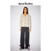 Acne Studios 2021早春新款休闲FACE笑脸羊毛开衫毛衣 C60024-AEB