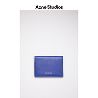 Acne Studios 2021早春新款潮流蓝色牛皮迷你双折卡包CG0135-BHN