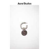 Acne Studios 2021新款银色不对称钱币耳饰复古耳环 C50196-BWF