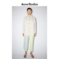 Acne Studios 2021早春新款百搭休闲羊毛衬衫夹克外套 A90349-ADK