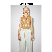 Acne Studios 2021早春新款v领百搭短款针织背心马甲 A60264-640